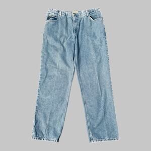 Vintage L.L. Bean Men’s Comfort Waist Size Everyday Relaxed Denim Jeans 40 X 34